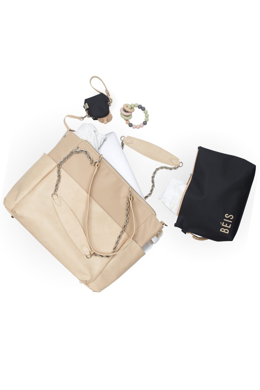 The Diaper Bag in Beige - Image 6