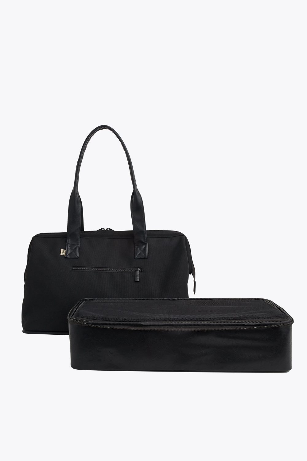 The Convertible Weekender in Black - Image 7