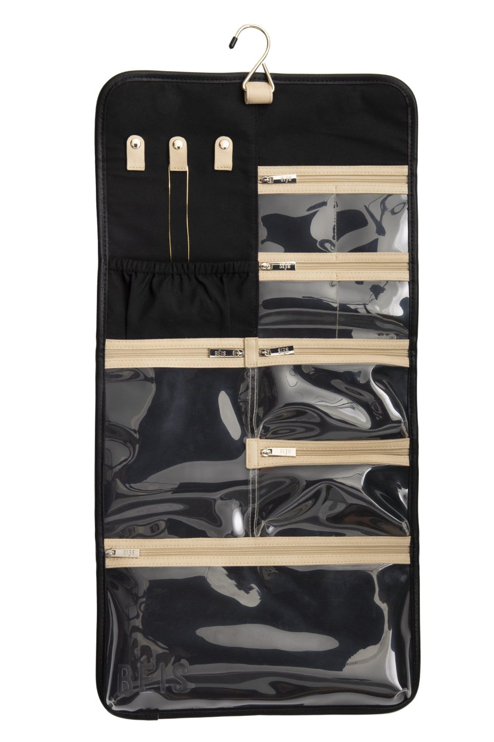 The Hanging Jewelry Case in Black - Image 3