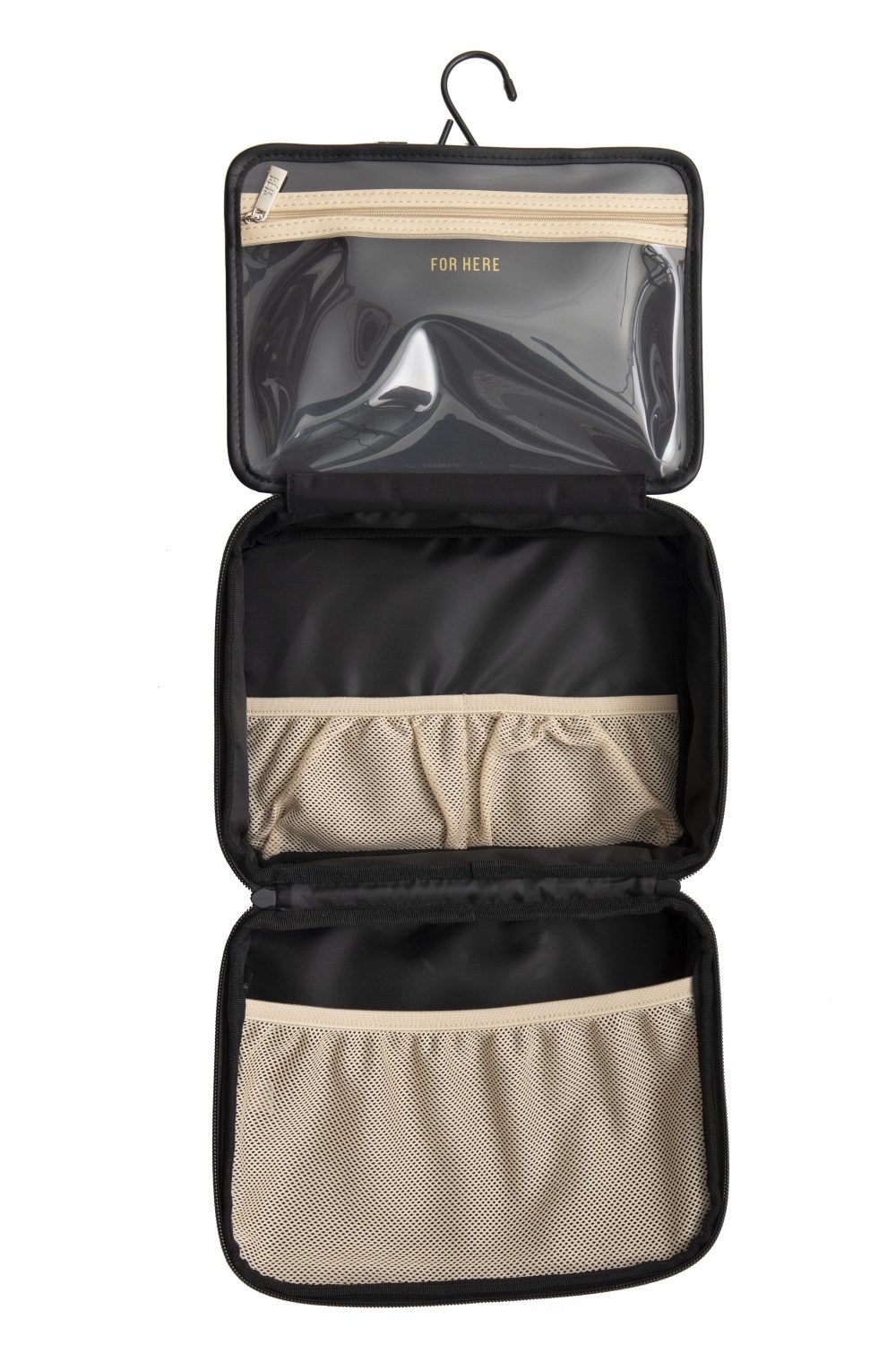 The Hanging Cosmetic Case in Black - Image 5