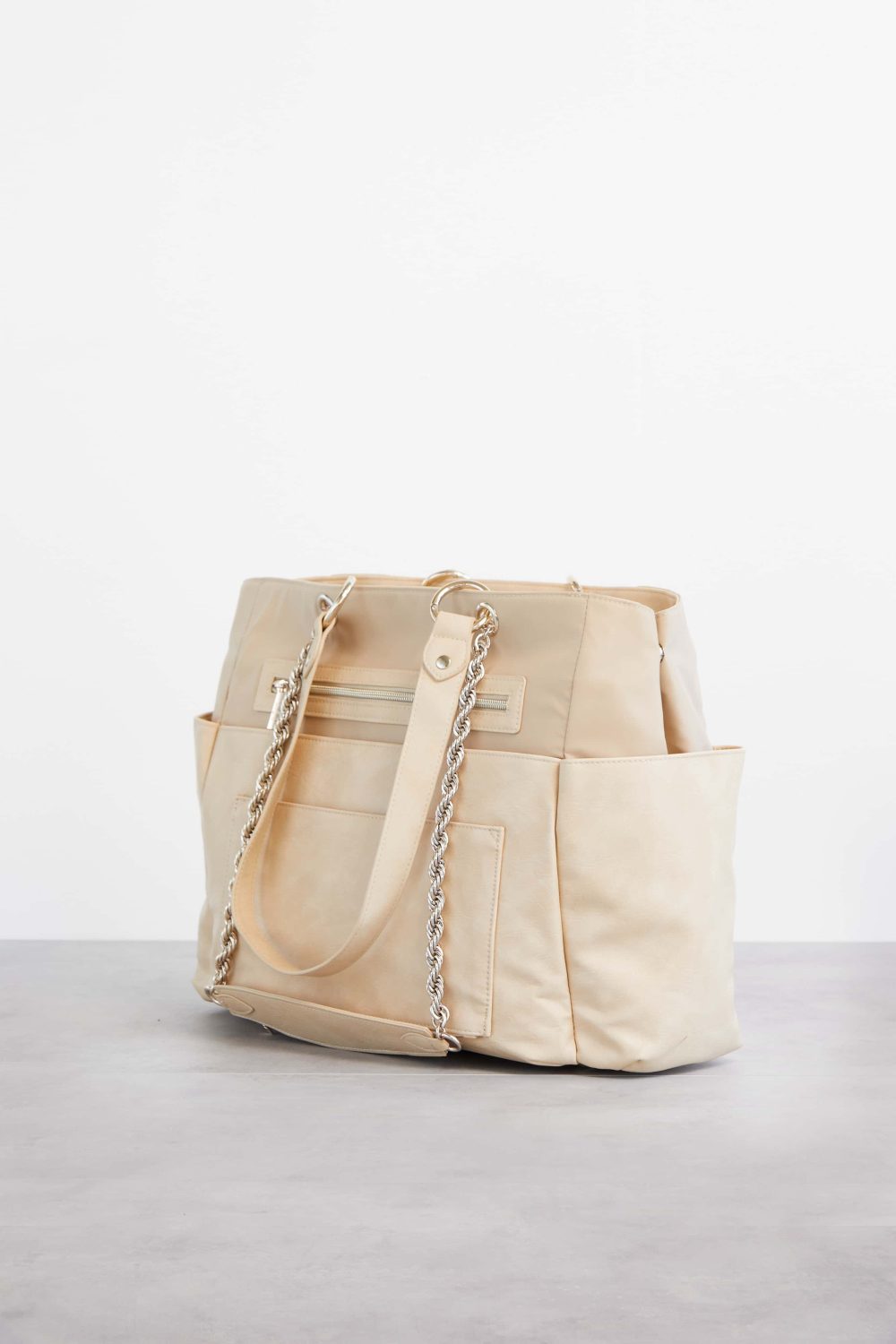 The Diaper Bag in Beige - Image 13
