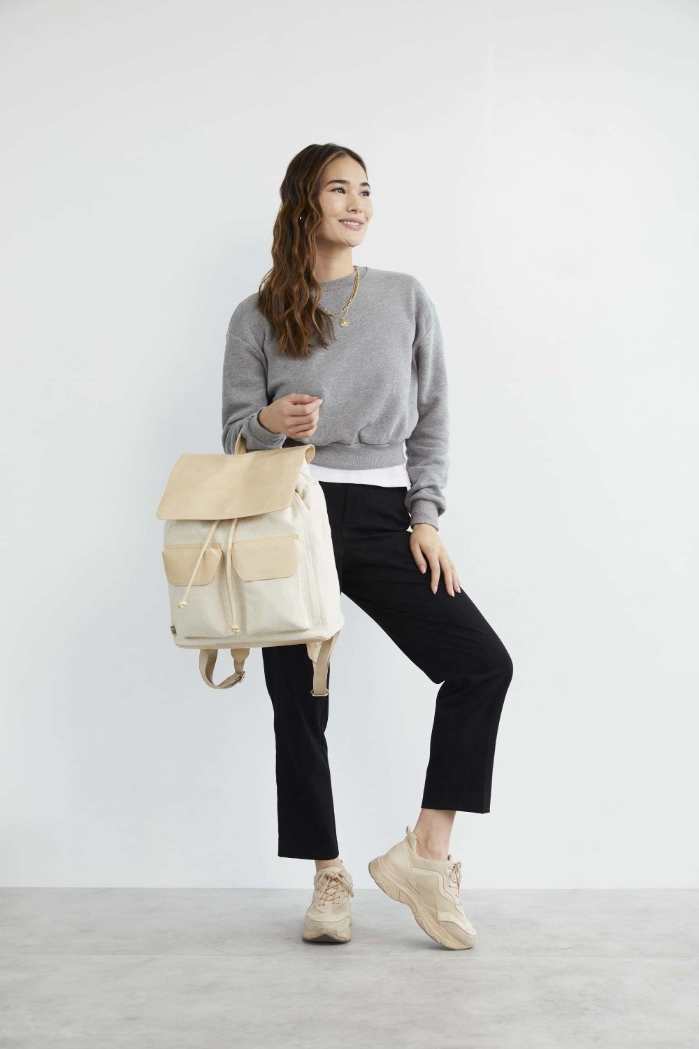 The Rucksack in Beige - Image 8