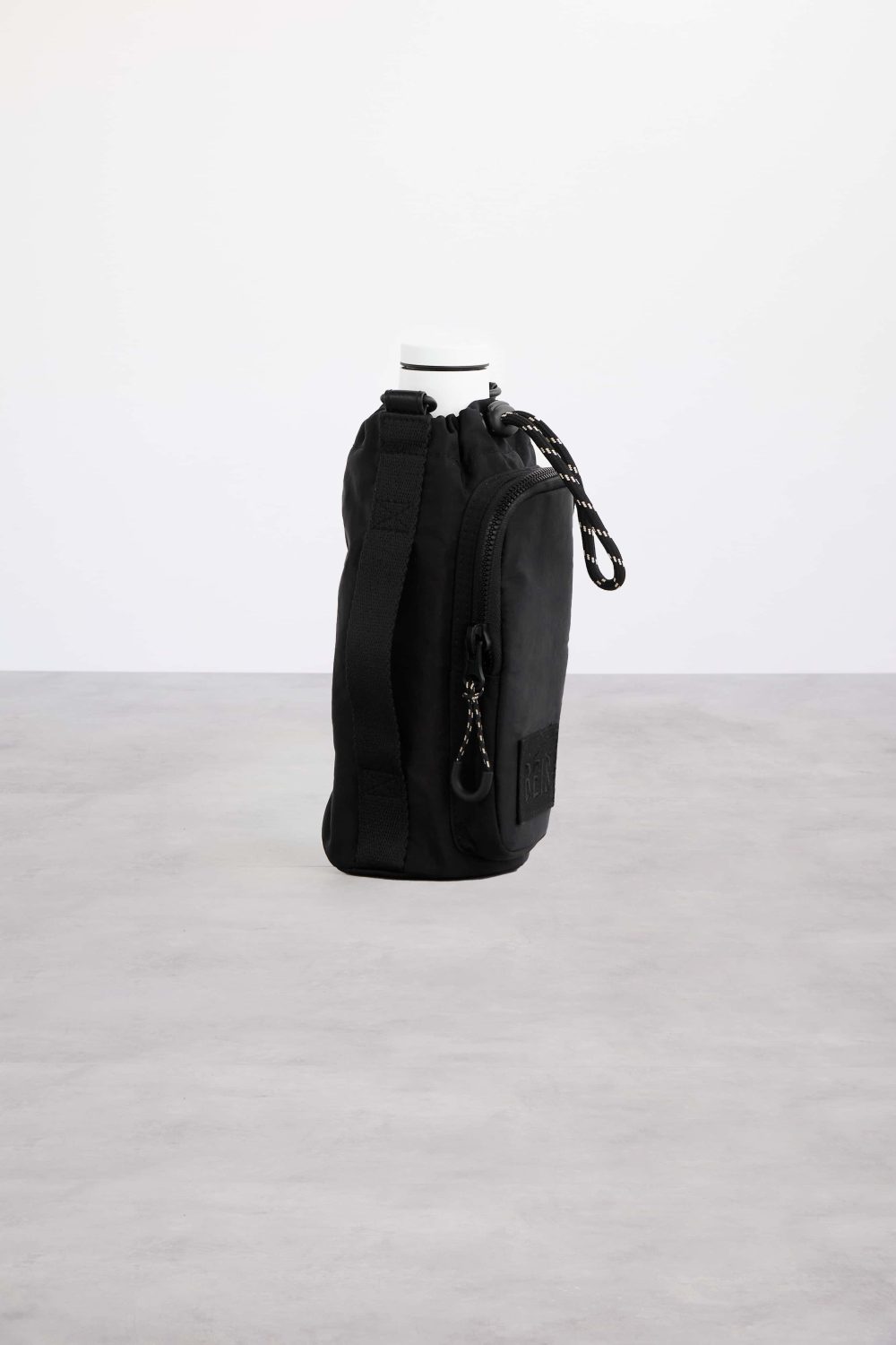 The Water Bottle Sling in Black - Image 8
