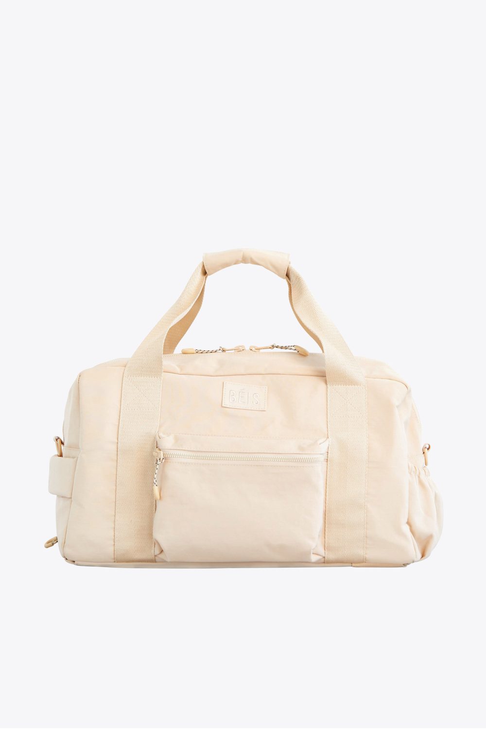 The Sport Duffle Backpack in Beige - Image 3