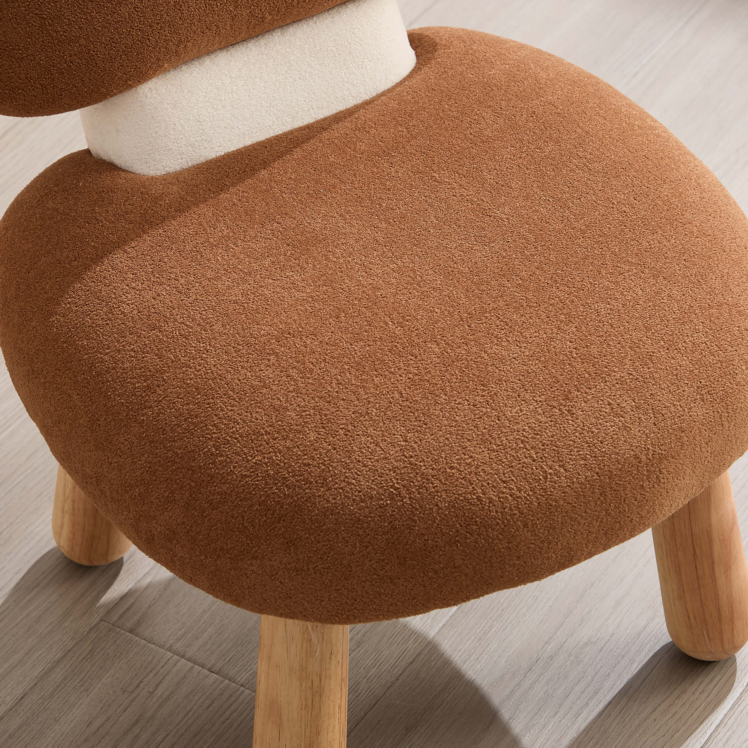 KMAX Soft Mushroom Shape Chenille Kids Chair - 4010KC