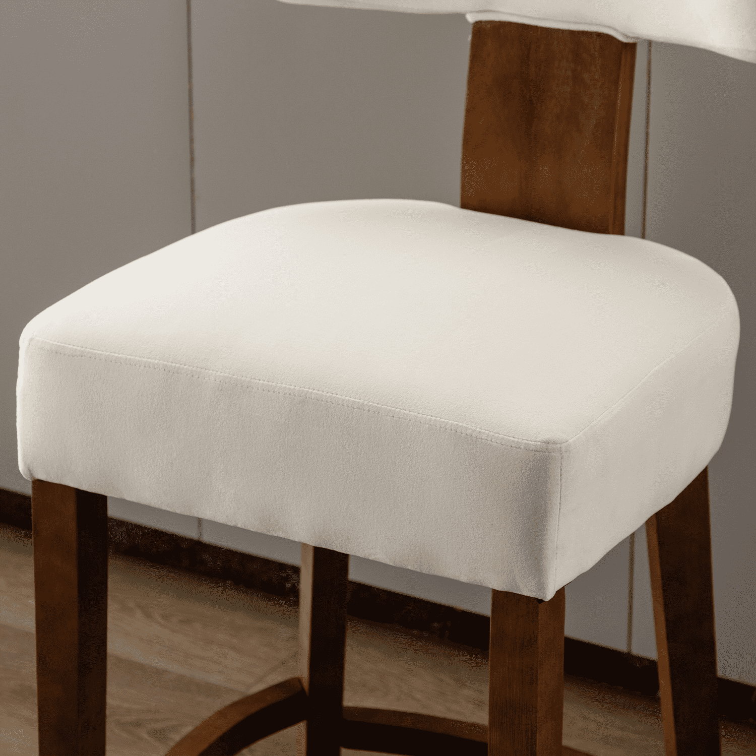 CIMOTA 26"-30"H Wood Frame Counter Bar Stools Set of 2 - 5721