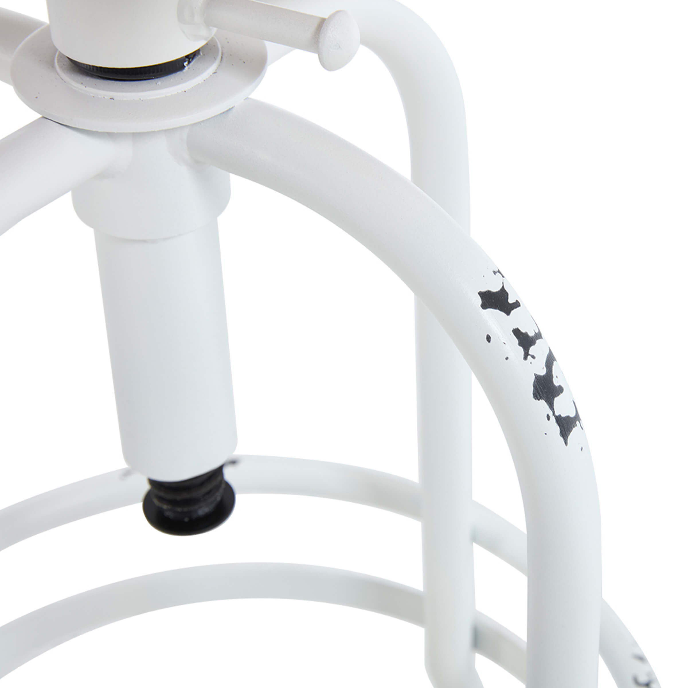 CIMOTA Industrial 26"-32" H Adjustable Backless Bar Stools Set of 2 - XX551AB