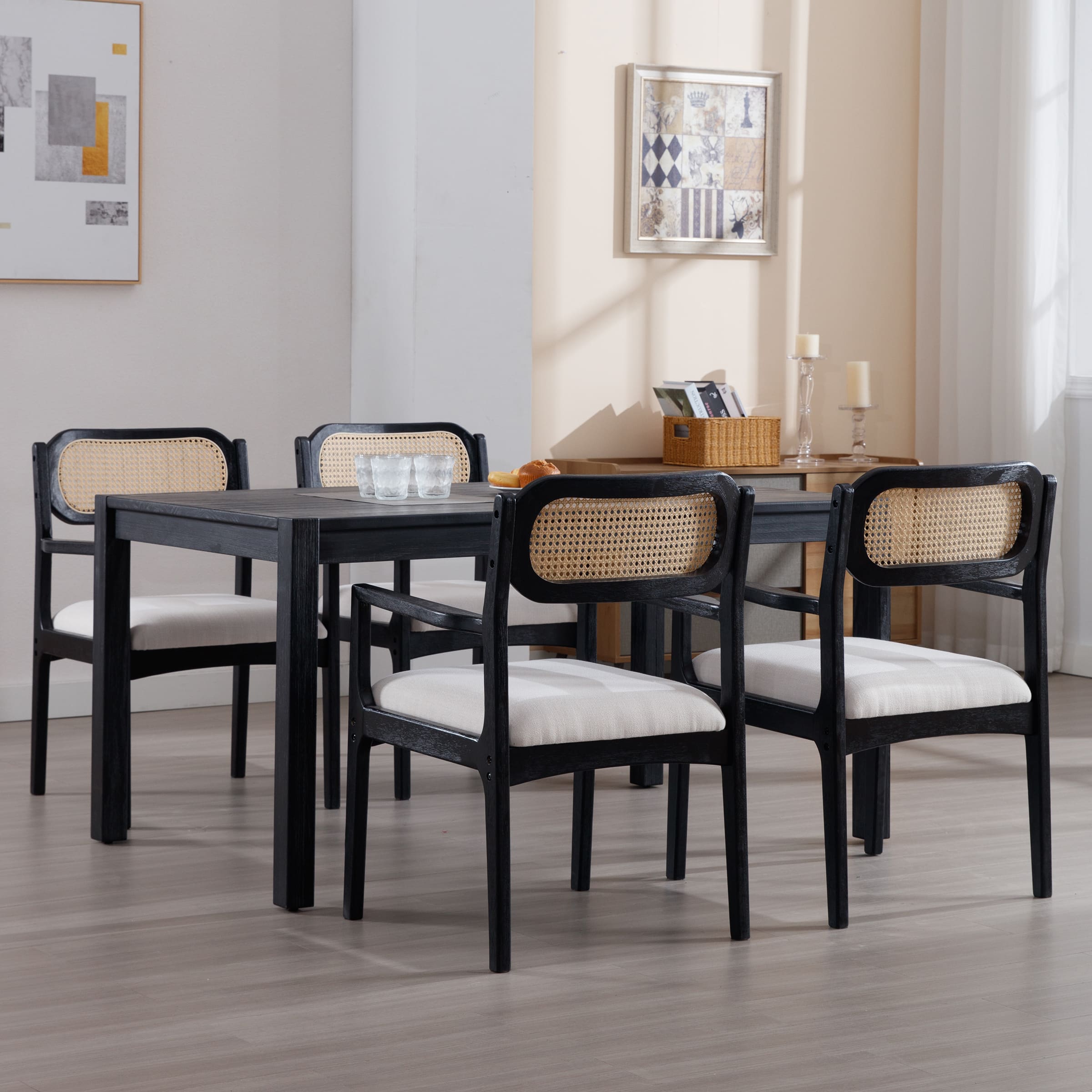 CIMOTA Rattan Dining Chairs Set of 2 - 1987DC