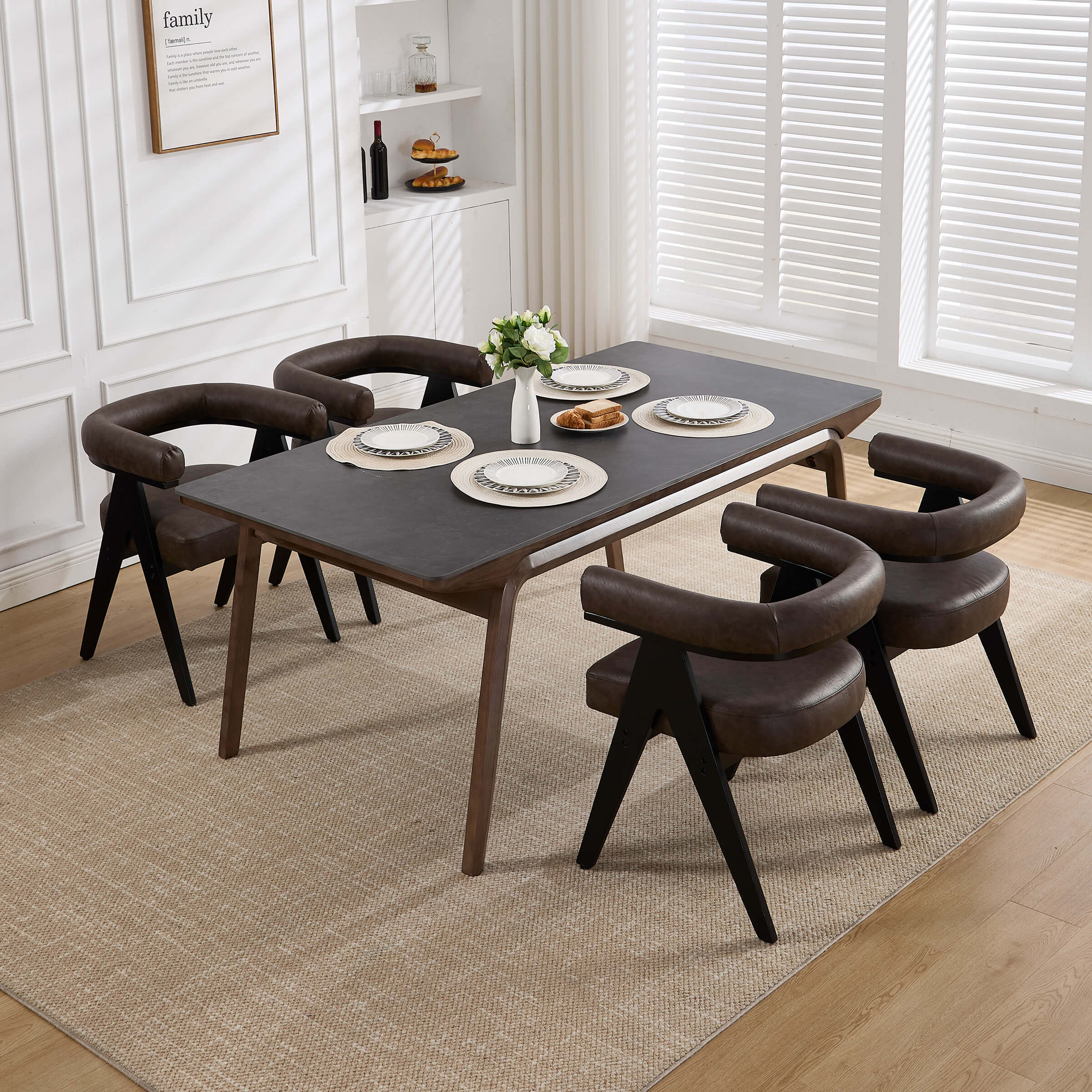 KMAX Barrel Dining Chairs Set of 2 - 6324DC