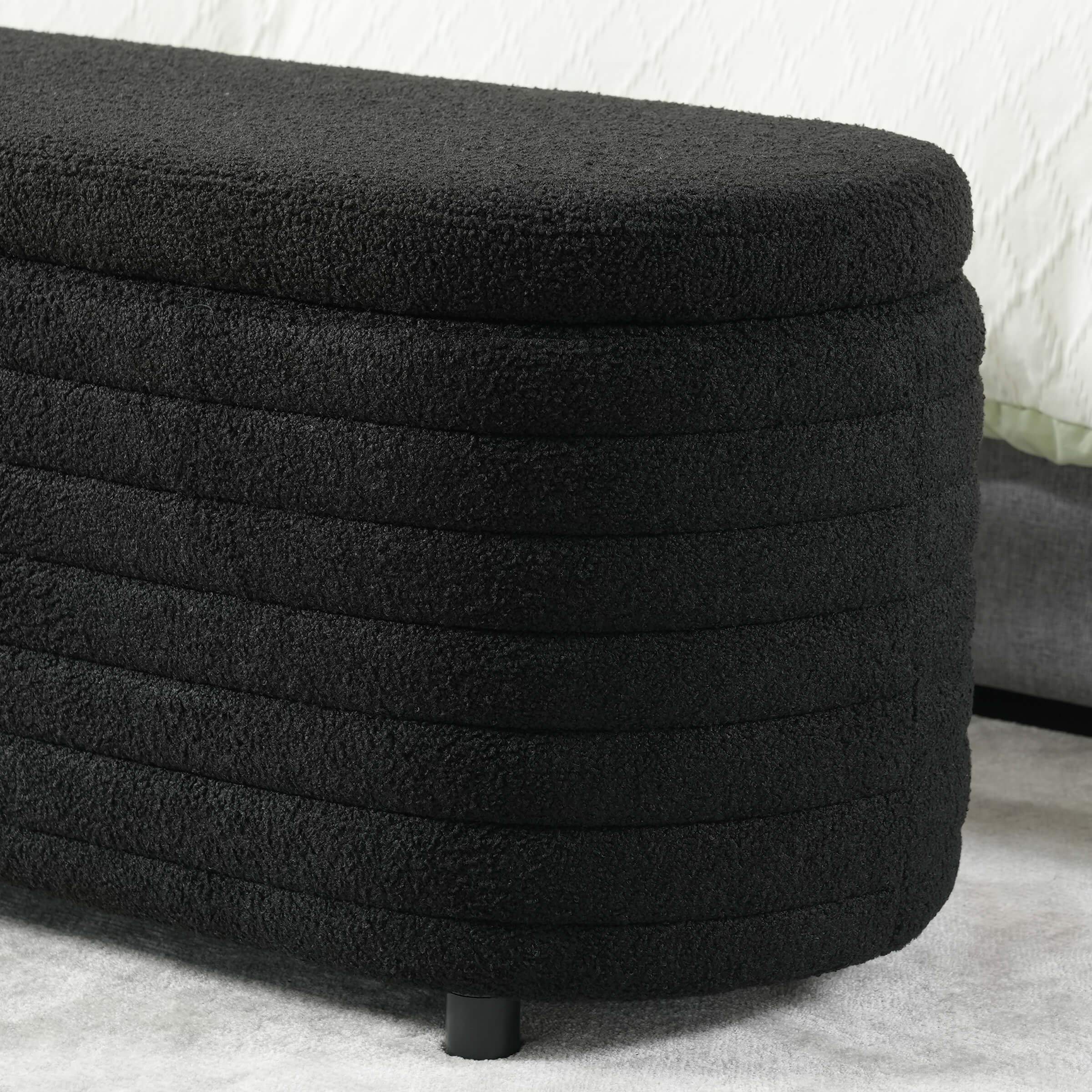 ROCITY 45" Comfy Upholstered Storage Bench - 2436BH