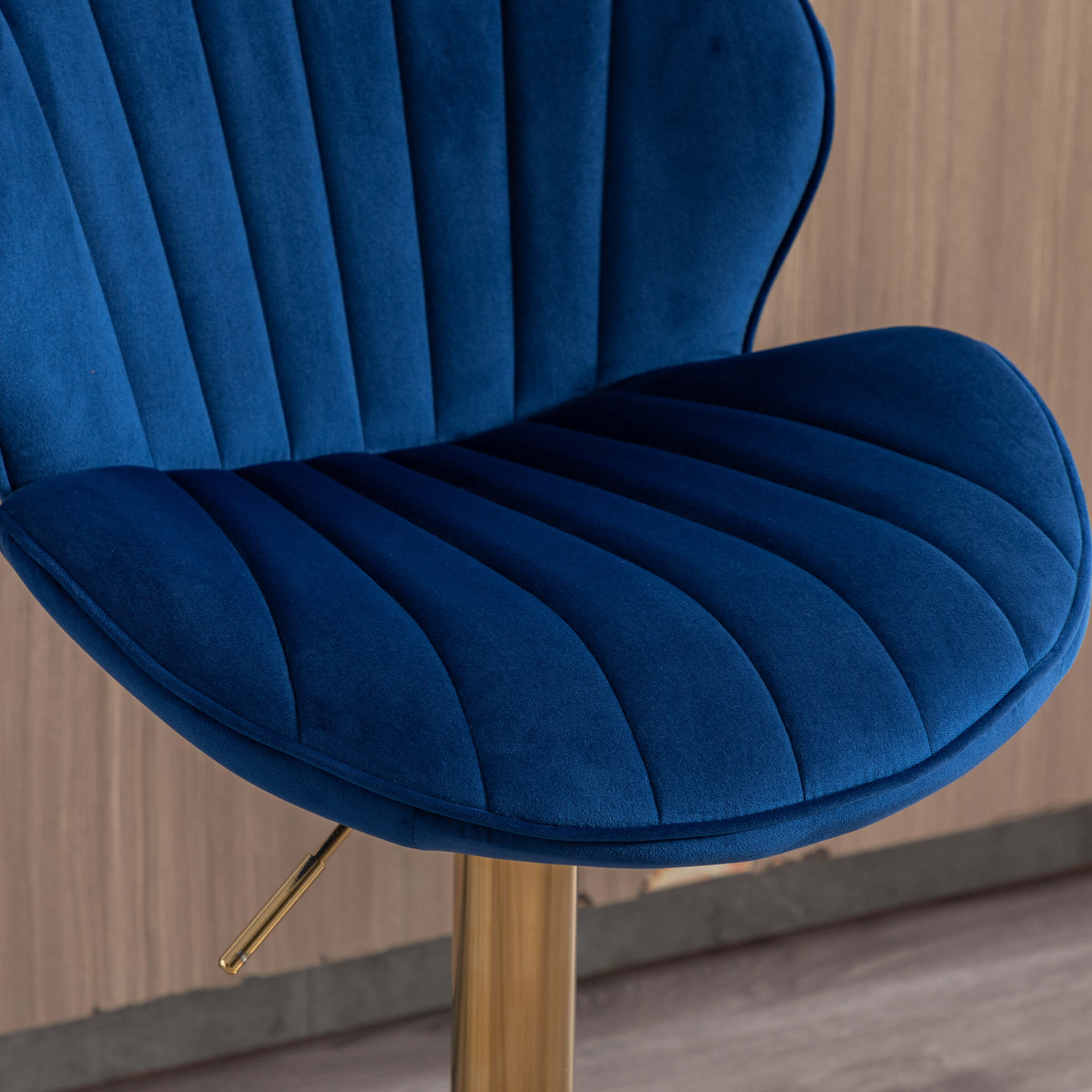 CHICAURA Modern Adjustable Swivel Bar Stools Set of 2 - 9022AB