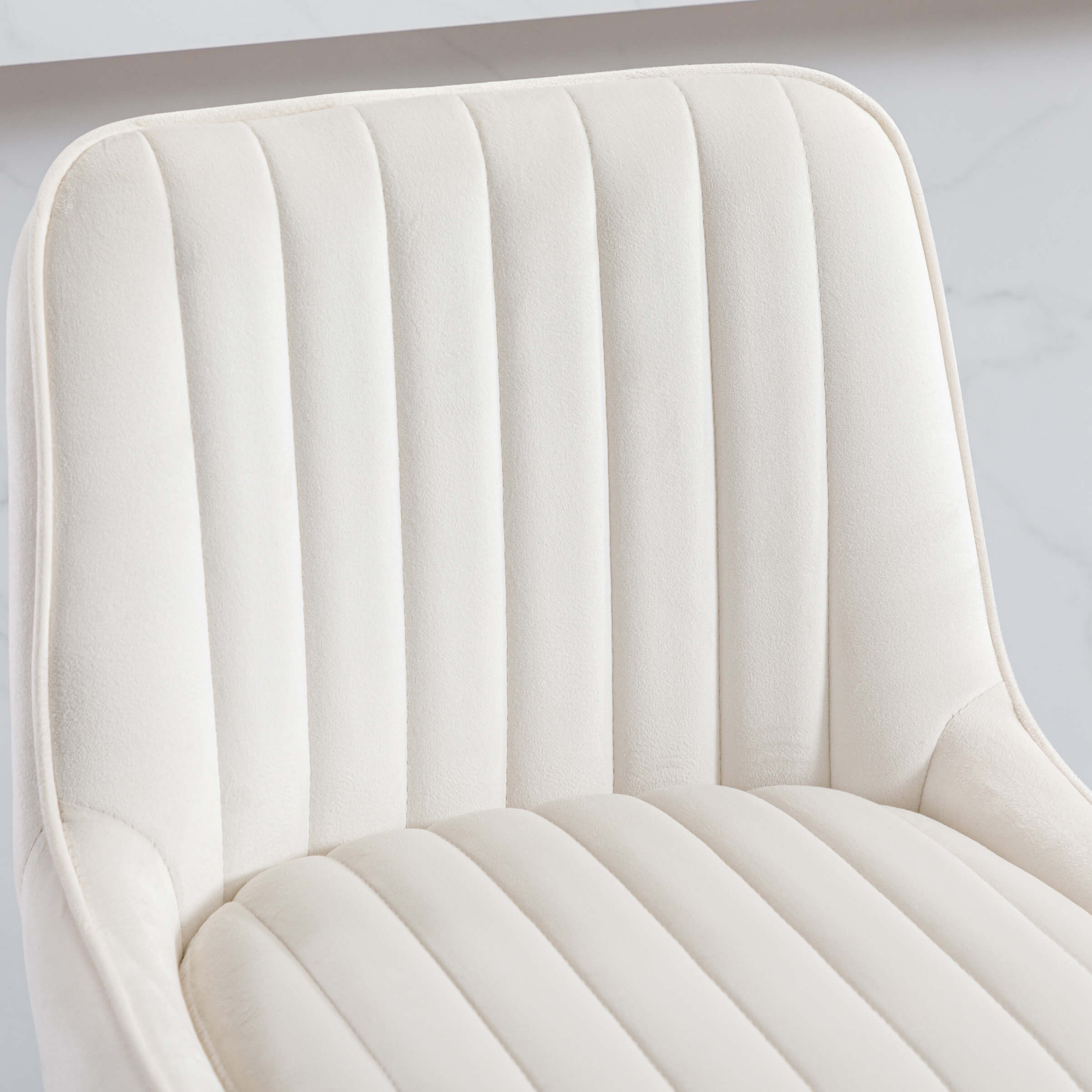 CHICAURA Modern Tufted Counter Stools Set of 2 - 9043CS