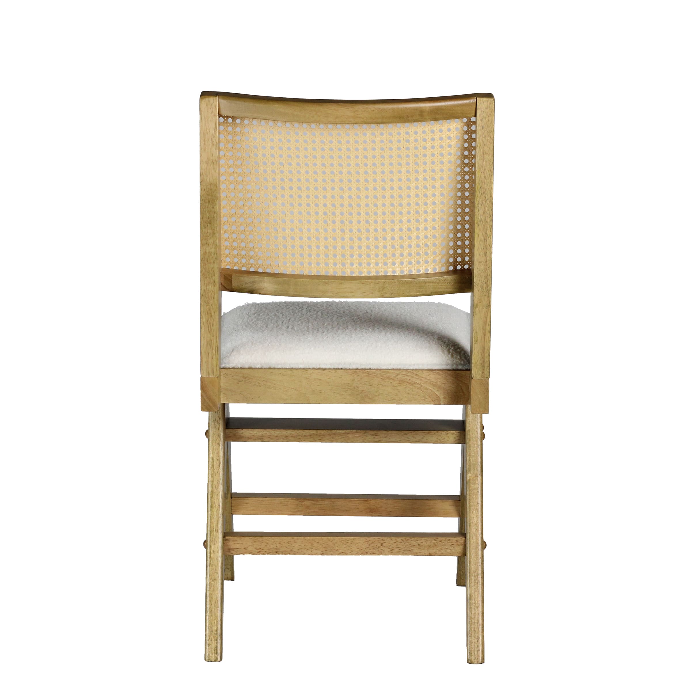 Janoray Farmhouse Wood Dining Chairs Set of 2 - 00009DC