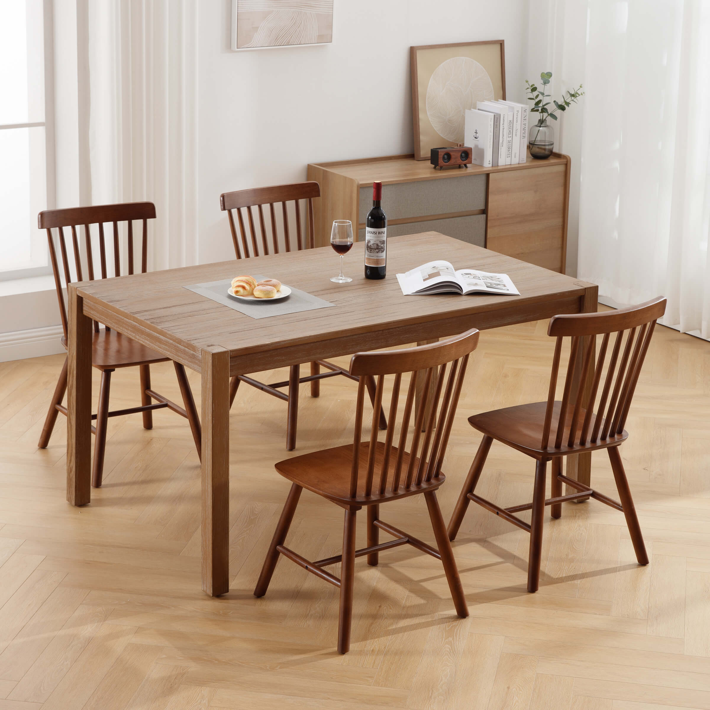 Janoray Wooden Windsor Dining Chairs - DC03DC
