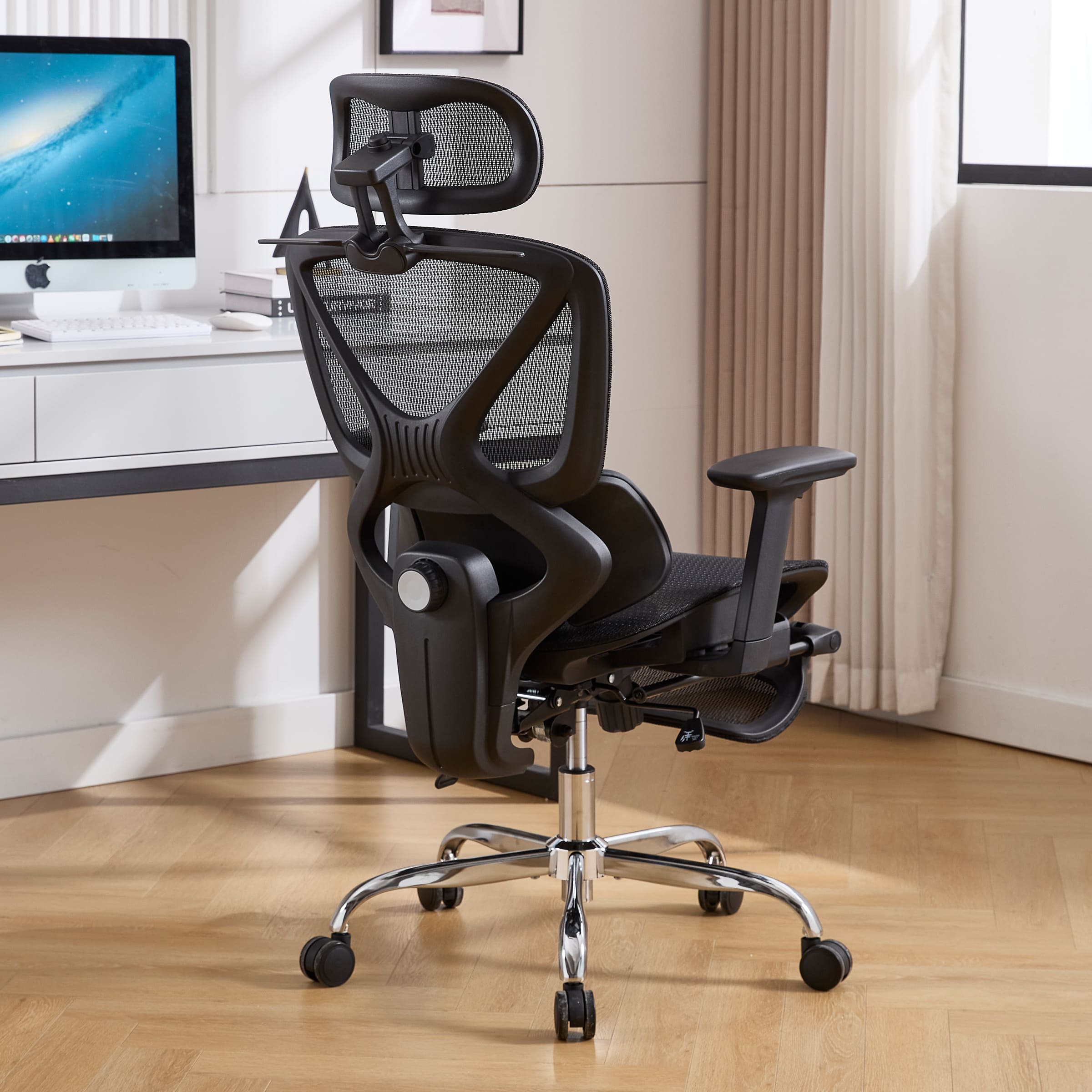 Kmax Adjustable Freely Tilt Lock High Back Office Chair - 7011OC