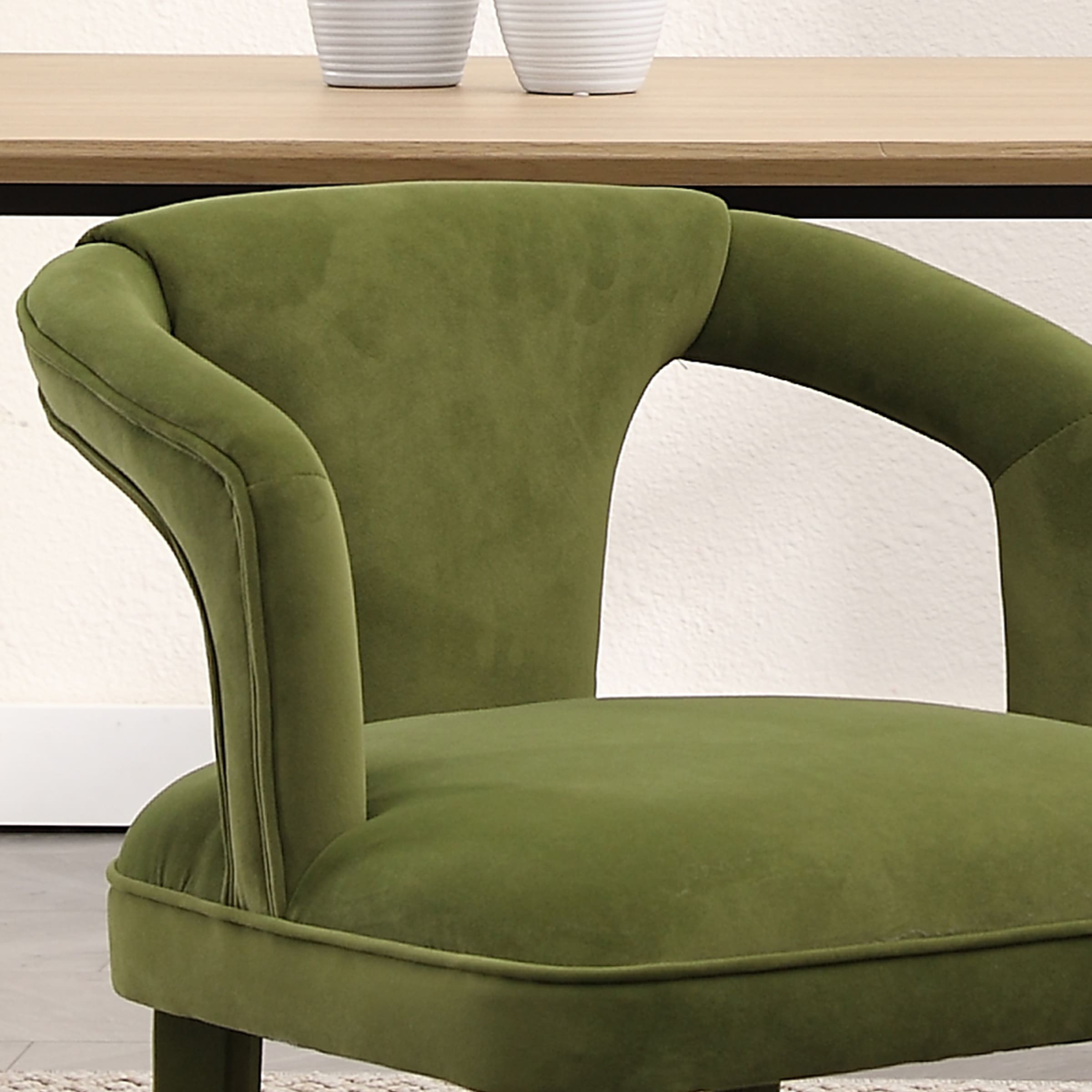 ZH4YOU Barrel Back Dining Room Chairs Set of 2 - 10030DC