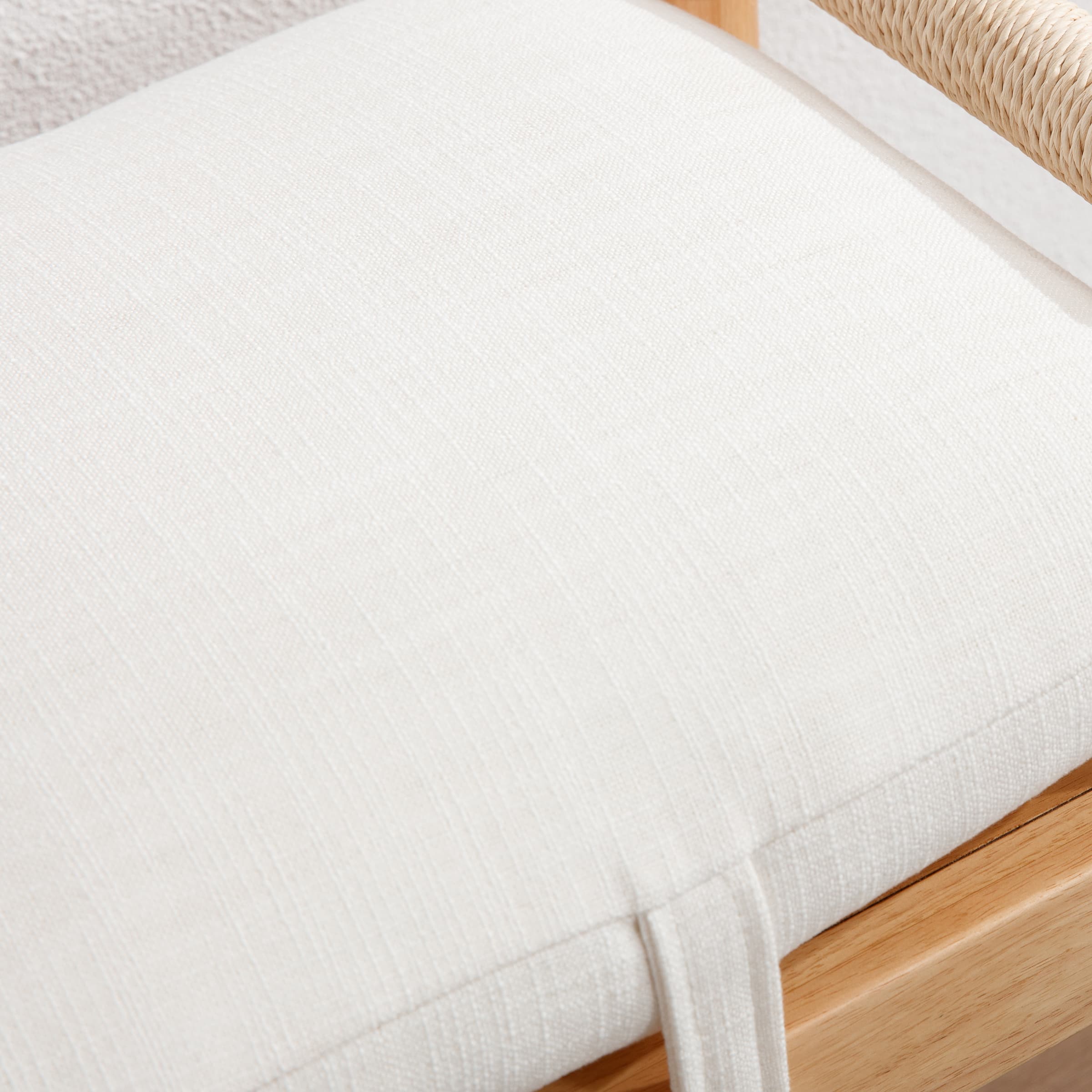 VESCASA Linen Upholstered Entryway Bench - XX08BH