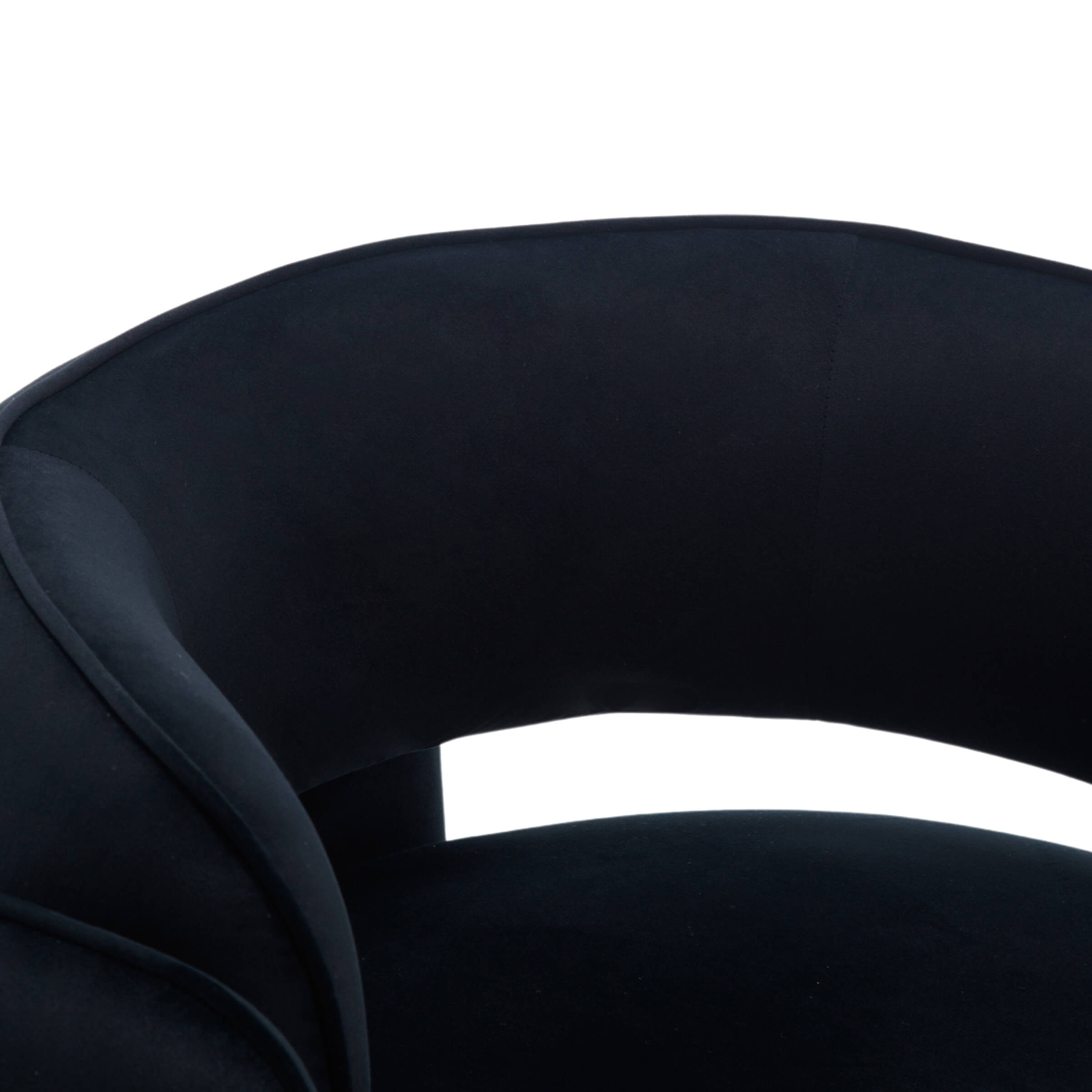 VESCASA Modern Barrel Accent Chair 1 PCS - 6414AC