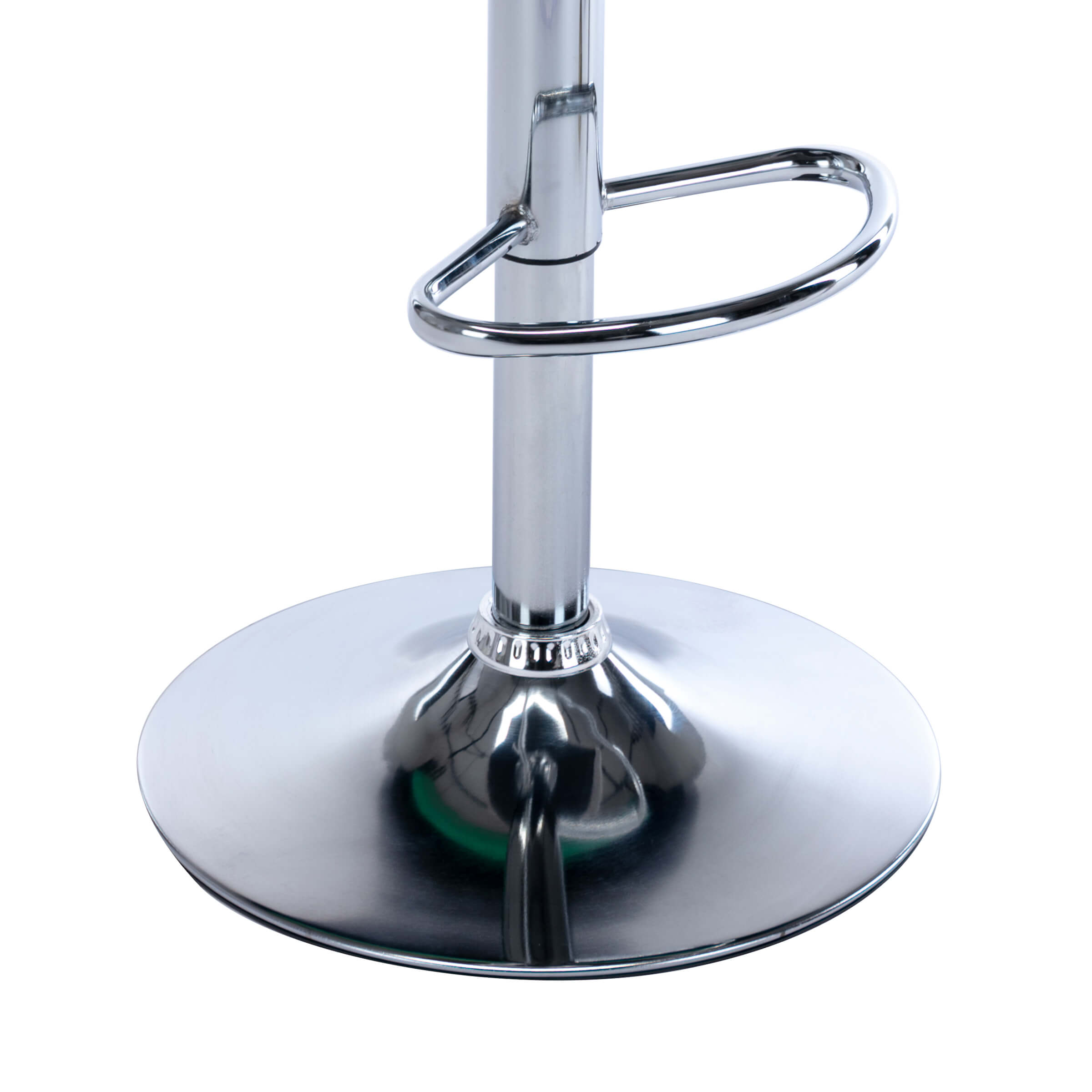 ZH4YOU Adjustable Hollow Back Swivel Bar Stools Set of 2 - 6014AB