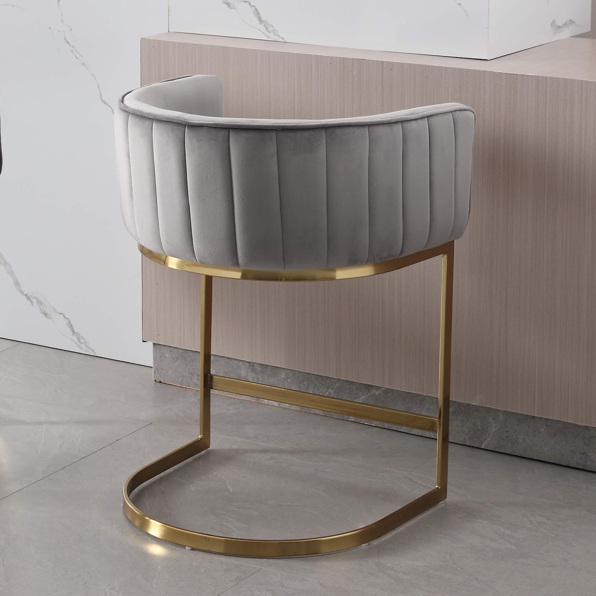 ZH4YOU Modern Counter Height Bar Stools 1 PCS - 6067CS